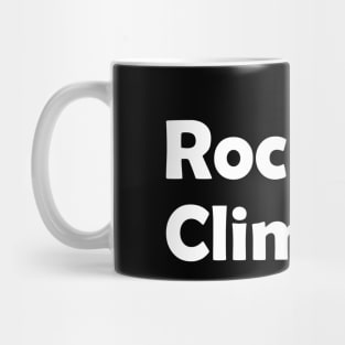 Rock Climbing Mug